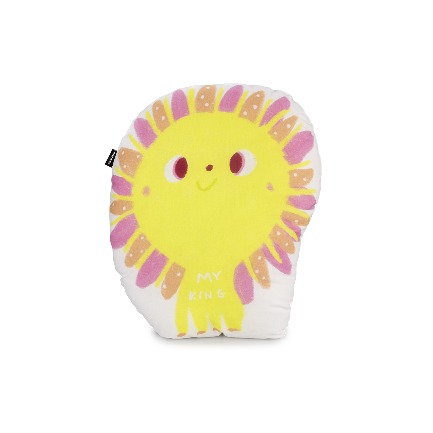 multicolor hedgehog shaped cushion by GironesHome