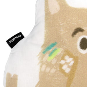 flirty fox shaped cushion by GironesHome