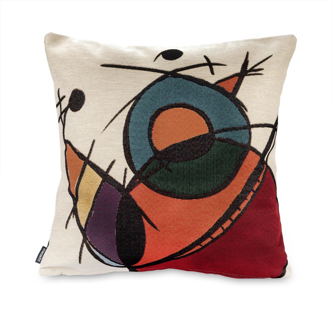 Cushion cover The golden blue, Miró collection