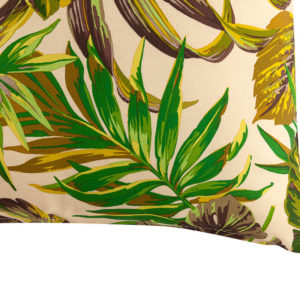 Outdoor Botanic Green Cushion Cover 2