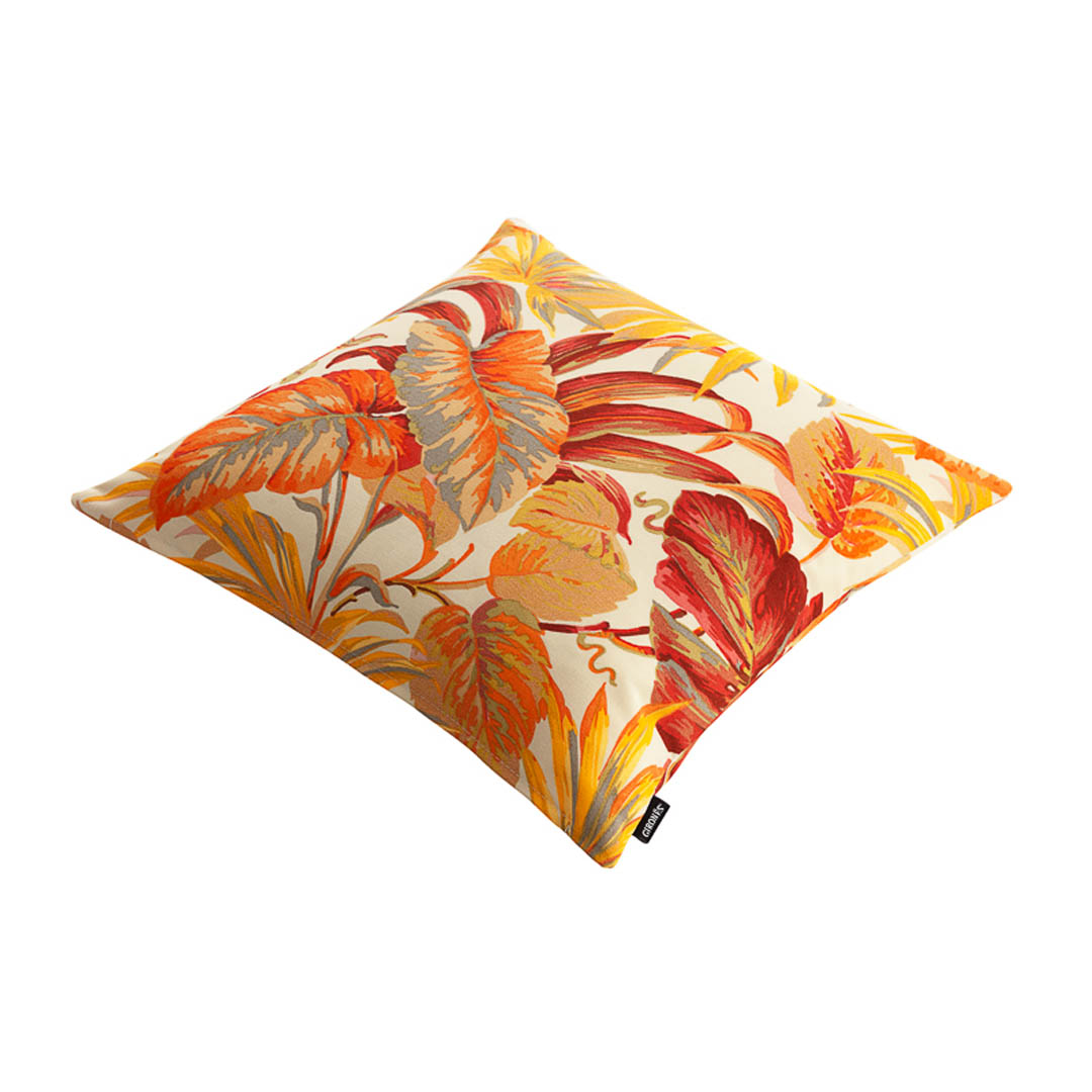 Outdoor Botanic Red Cushion Cover 4
